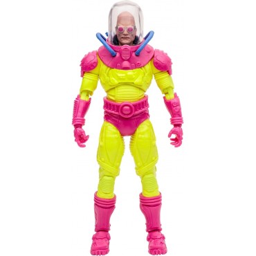 Figura Mr. Freeze The Ice Crimes Of Mr. Zero! Black Light Edition DC Edición Limitada Articulada 18 cms