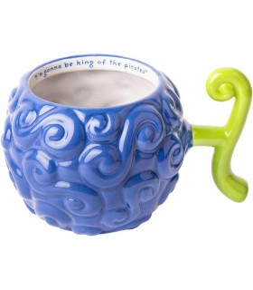 Taza 3D Fruta Gum Gum One Piece Cerámica 500 mls