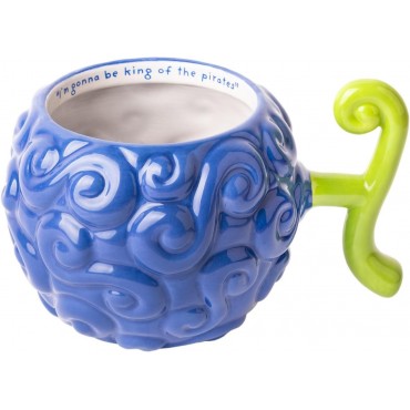 Taza 3D Fruta Gum Gum One Piece Cerámica 500 mls