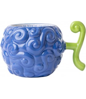 Taza 3D Fruta Gum Gum One Piece Cerámica 500 mls