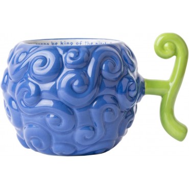 Taza 3D Fruta Gum Gum One Piece Cerámica 500 mls