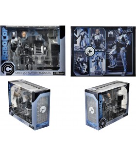 Figura Ultimate Robocop Battle Damaged Con Silla Articulada 18 cms