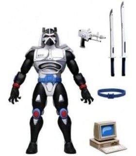 Figura The Colossal Chrome Dome Las Tortugas Ninja TMNT Articulada 25 cms