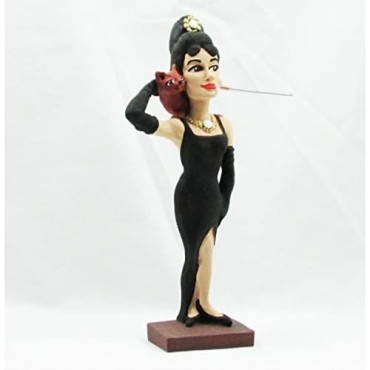 Figura Audrey Hepburn Artesanal 26 cms
