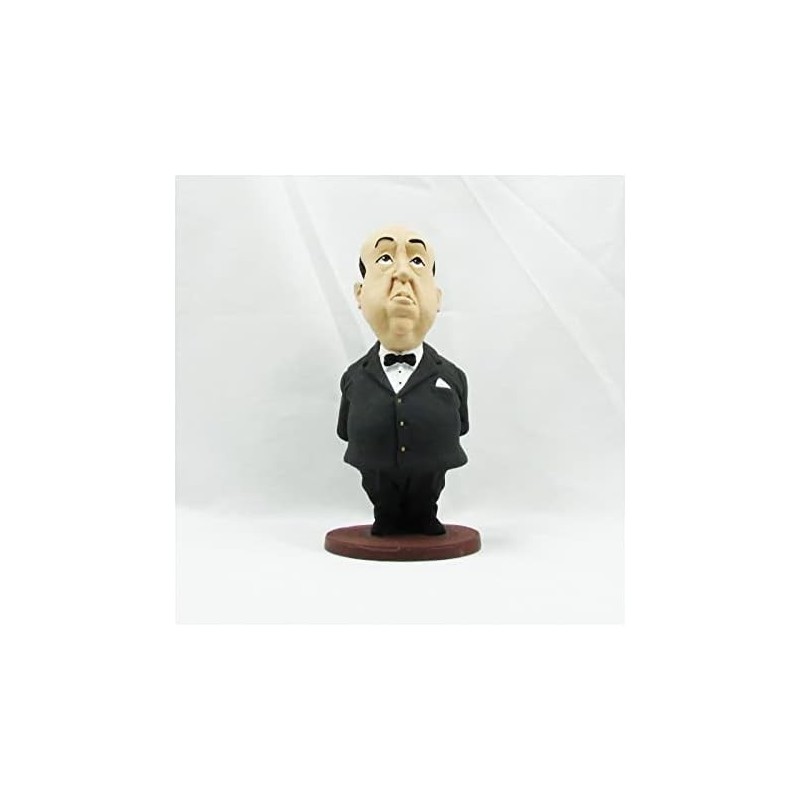 Figura Alfred Hitchcock Artesanal 20 cms