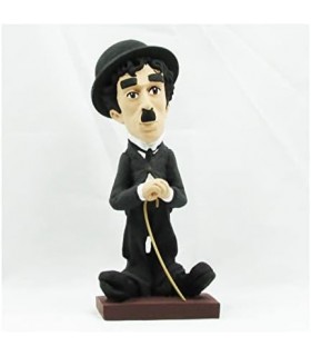 Figura Charlie Chaplin Artesanal 20 cms