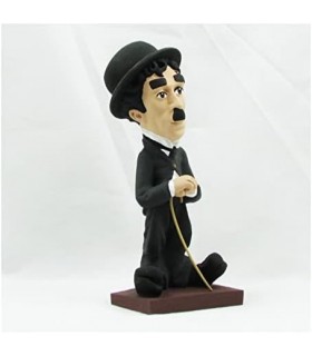 Figura Charlie Chaplin Artesanal 20 cms