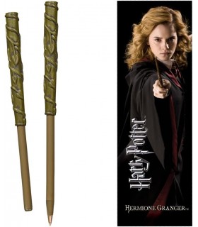 Bolígrafo Varita y Marcapáginas Hermione Harry Potter