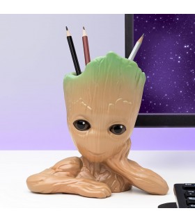 Bote Bolígrafos Groot Maceta Guardianes de la Galaxia Marvel 15 cms