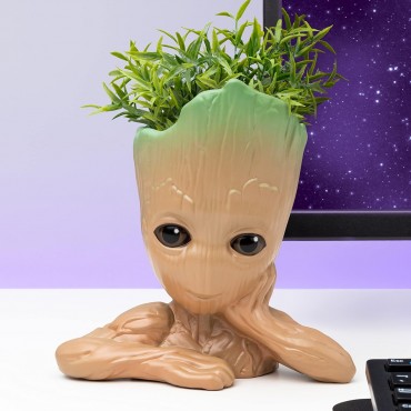 Bote Bolígrafos Groot Maceta Guardianes de la Galaxia Marvel 15 cms