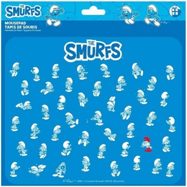 Alfombrilla Ratón Mousepad Los Pitufos 