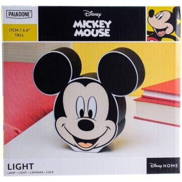 Lámpara Cara Mickey Mouse Disney 17 cms