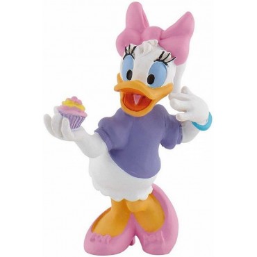 Figura Daisy con Cupcake Donald Disney 8 cms