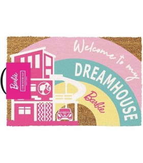 Felpudo Barbie Welcome To My Dream House 60 x 40 cms