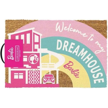 Felpudo Barbie Welcome To My Dream House 60 x 40 cms