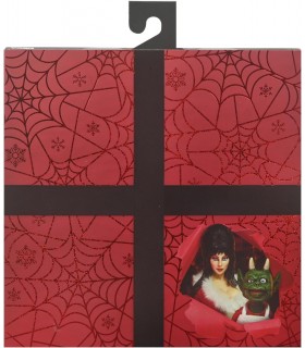 Figura Elvira Scary Xmas Deluxe Elvira Articulada 20 cms