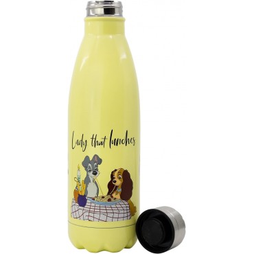 Botella Acero Inoxidable La Dama Y El Vagabundo Disney 780 mls