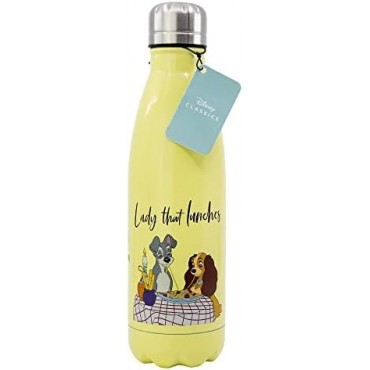 Botella Acero Inoxidable La Dama Y El Vagabundo Disney 780 mls