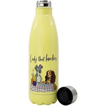 Botella Acero Inoxidable La Dama Y El Vagabundo Disney 780 mls