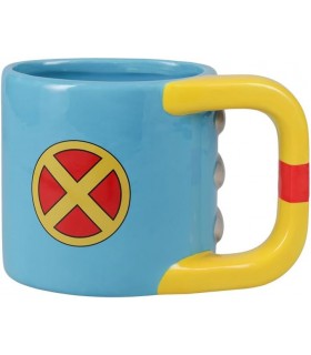 Taza 3D Garra De Lobezno X-Men 97 Marvel Cerámica 350 mls