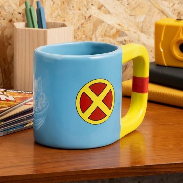 Taza 3D Garra De Lobezno X-Men 97 Marvel Cerámica 350 mls