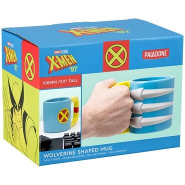 Taza 3D Garra De Lobezno X-Men 97 Marvel Cerámica 350 mls