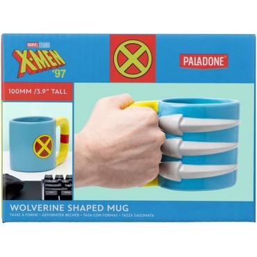 Taza 3D Garra De Lobezno X-Men 97 Marvel Cerámica 350 mls