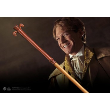 Réplica Varita Mágica Gilderoy Lockhart Harry Potter En Caja De Ollivander's 44 cms