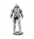 Figura Batman Hazmat Suit Justice League The Amazo Virus Edición Limitada DC Sketch Edition Articulada 18 cms