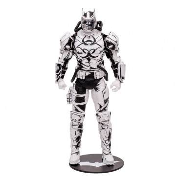 Figura Batman Hazmat Suit Justice League The Amazo Virus Edición Limitada DC Sketch Edition Articulada 18 cms