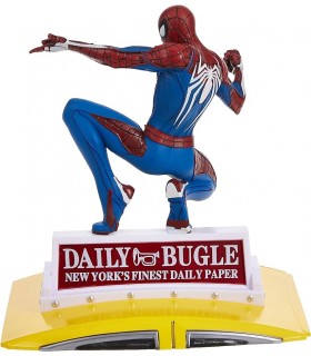 Figura Spider-Man Sobre Taxi Marvel Estatua Diorama 23 cms