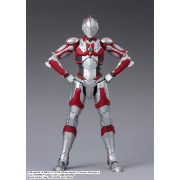 Figura Ultraman Suit Zoffy The Animation Articulada 16 cms
