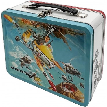 Fiambrera Lata James Bond You Only Live Twice 007 Metálica