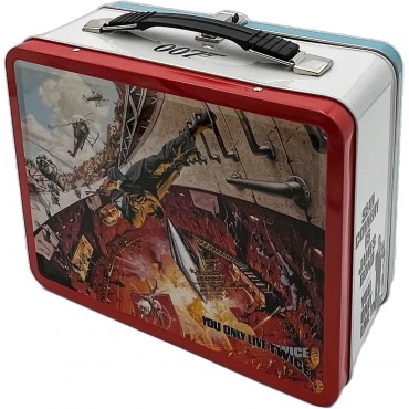 Fiambrera Lata James Bond You Only Live Twice 007 Metálica