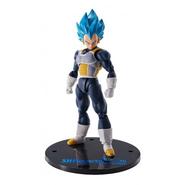 Figura Super Saiyan God Vegeta Dragon Ball S.H. Figuarts 15 Aniversario Articulada 15 cms