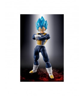 Figura Super Saiyan God Vegeta Dragon Ball S.H. Figuarts 15 Aniversario Articulada 15 cms