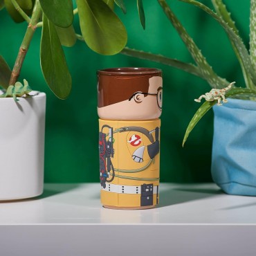 Taza Con Forma De Egon Spengler Cazafantasmas Cerámica 400 mls