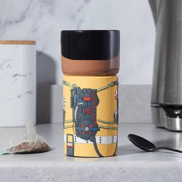 Taza Con Forma De Winston Zeddemore Cazafantasmas Cerámica 400 mls