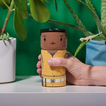 Taza Con Forma De Winston Zeddemore Cazafantasmas Cerámica 400 mls