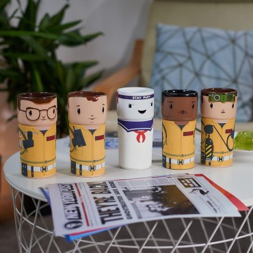 Taza Con Forma De Winston Zeddemore Cazafantasmas Cerámica 400 mls