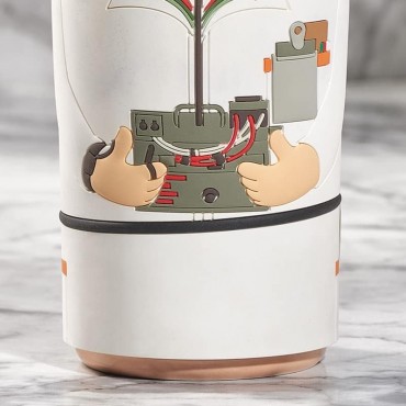 Taza Con Forma De Doc Brown Regreso Al Futuro Cerámica 400 mls