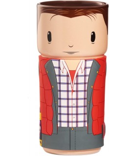Taza Con Forma De Marty McFly Regreso Al Futuro Cerámica 400 mls