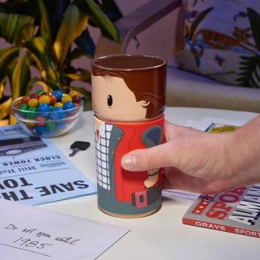 Taza Con Forma De Marty McFly Regreso Al Futuro Cerámica 400 mls