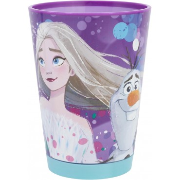 Vaso Frozen Disney Violet Antivuelco 470 mls