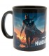 Taza Mandalorian Night Fall Star Wars Cerámica 310 mls
