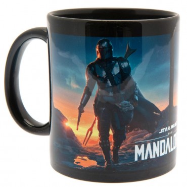 Taza Mandalorian Night Fall Star Wars Cerámica 310 mls