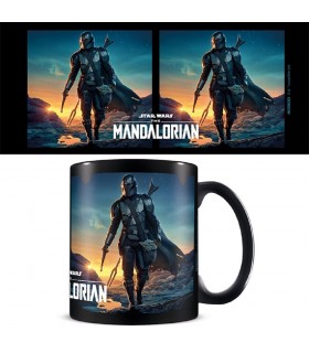 Taza Mandalorian Night Fall Star Wars Cerámica 310 mls