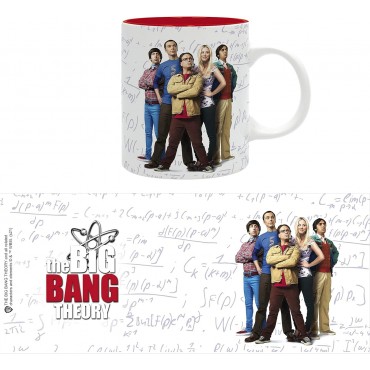 Taza Personajes The Big Bang Theory Cerámica 320 mls