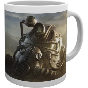 Taza Atardecer Fallout Cerámica 320 mls