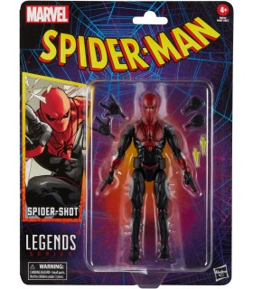 Figura Spider-Shot Spider Man Marvel Articulada 15 cms